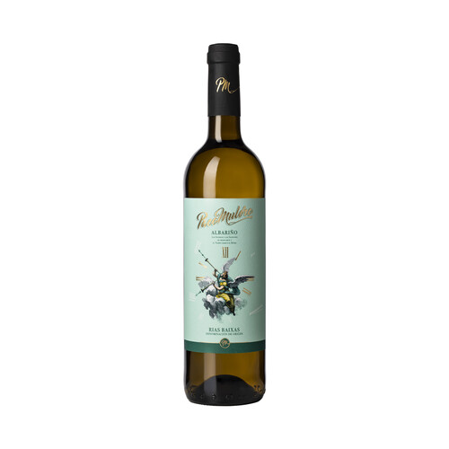 PACO MULERO  Vino blanco Albariño con D.O. Rías Baixas PACO MULERO botella de 75 cl.