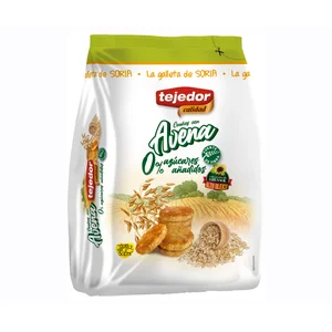 TEJEDOR Galleta avena 0 % azúcar añadido 300 g.