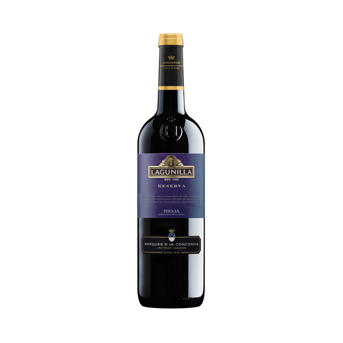 LAGUNILLA  Vino tinto reserva con D.O. Ca. Rioja botella de 75 cl.