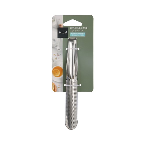 Infusor de te de acero inoxidable, ACTUEL.