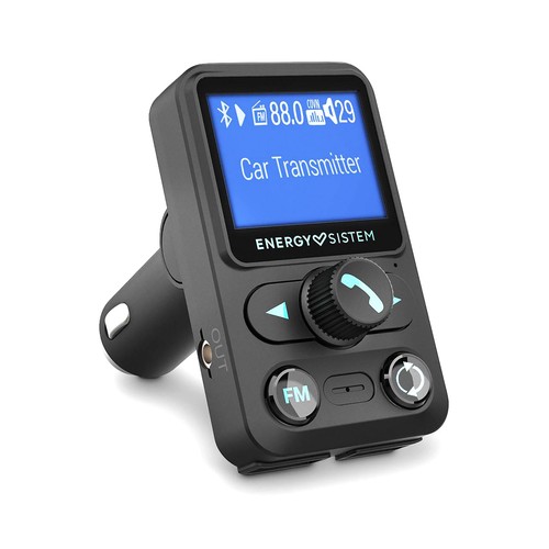 Transmisor FM para coche ENERGY SISTEM Xtra Bluetooth, Lector MicroSD, USB.