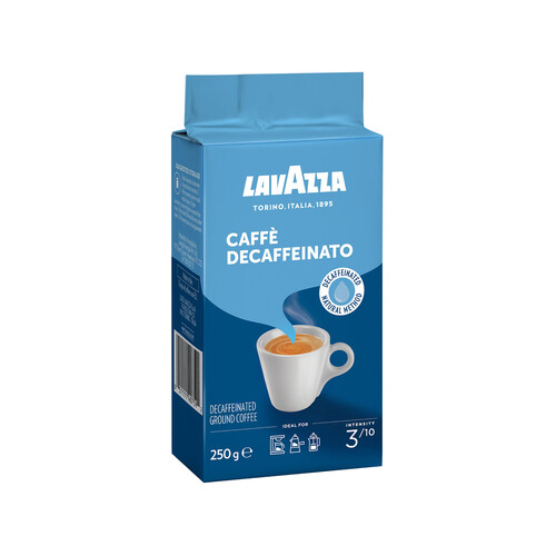 LAVAZZA Café molido descafeinado 250 g.