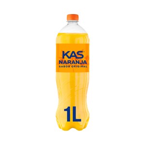 KAS Refresco de naranja botella 1 l.