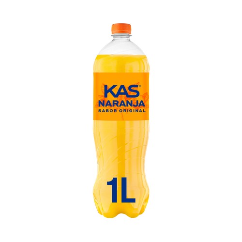 KAS Refresco de naranja botella 1 l.