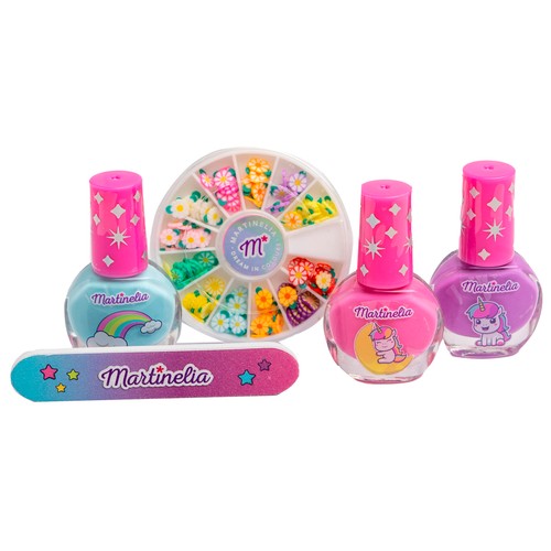 MARTINELIA Little unicorn Set de uñas infantil.