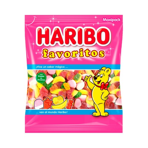 HARIBO Golosinas blandas mix de frutas 1 Kg.
