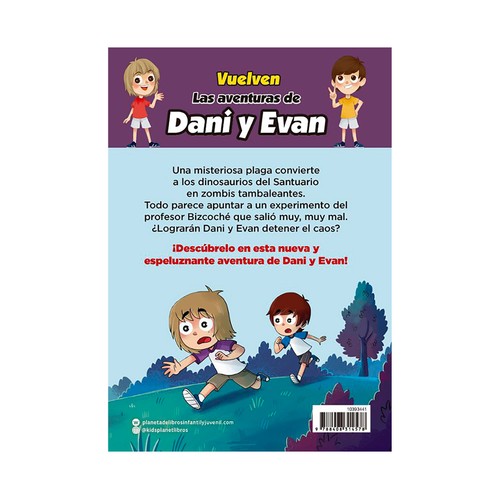 Aventuras de Dani y Evan 14. Invasión Dinozombi. Dani y Evan, DESTINO INFANTIL & JUVENIL