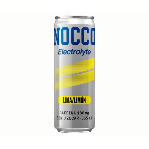 NOCCO Bebida electrolyte lemon lime 355 ml.