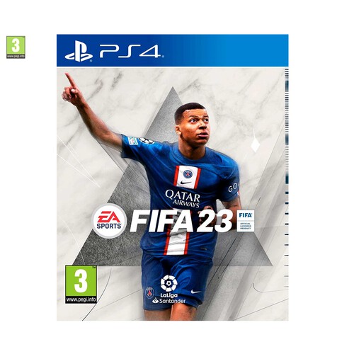 FIFA 23 para Playstation 4. Género: fútbol, deportes. PEGI: +3.