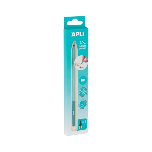 Lápiz Infinite Pencil HB, azul cielo. NORDIK APLI