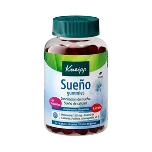 KNEIPP Complemento nutricional en formato gummie con sabor a frutos del bosque, que ayuda a conciliar el sueño 60 uds.
