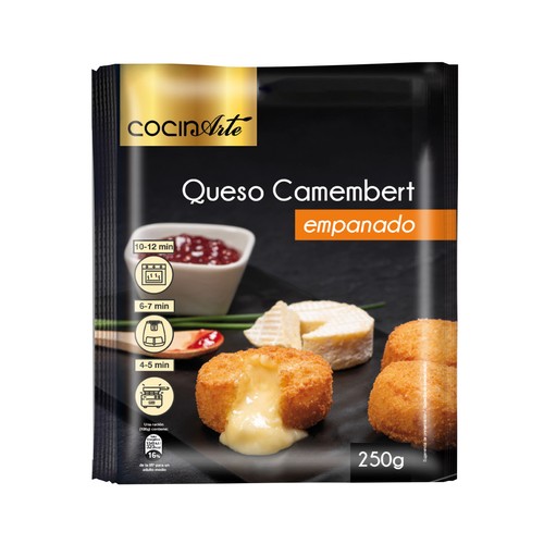 COCINARTE Queso camembert empanado 250 g.