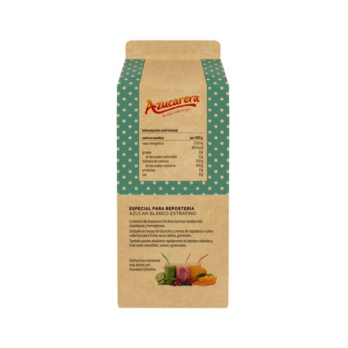 AZUCARERA Azúcar blanco extrafino 500 g.