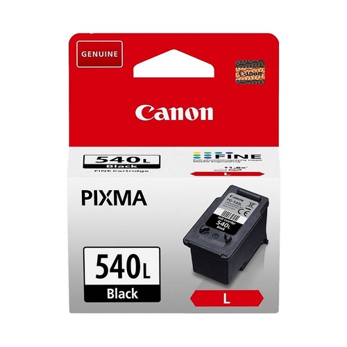 Cartucho de tinta CANON PG-540L negro.