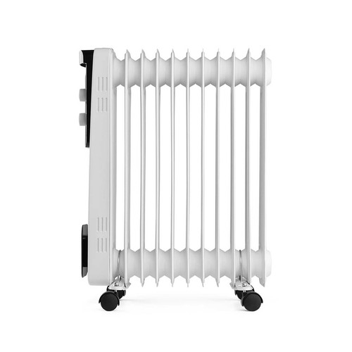 Radiador de aceite ORBEGOZO RO 2520, potencia max: 2500W, 11 elementos, termostato.