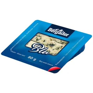 BERDADER Queso azul, cuña 80 g.