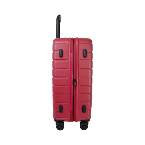 Maleta mediana tipo trolley  8 ruedas lock equalizer 67cm rojo. AIRPORT