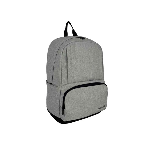 Mochila para viaje London M20L, AIRPORT ALCAMPO, color gris claro.