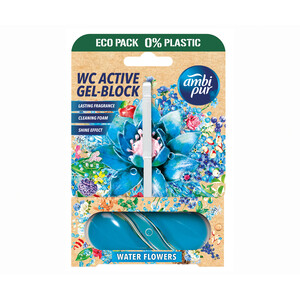 Imagen de AMBIPUR Wc colgador trigel water flowers 