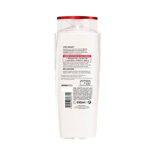 ELVIVE Champú reparador y fortificante para cabellos dañados y desvitalizados ELVIVE Total repair 5 700 ml.