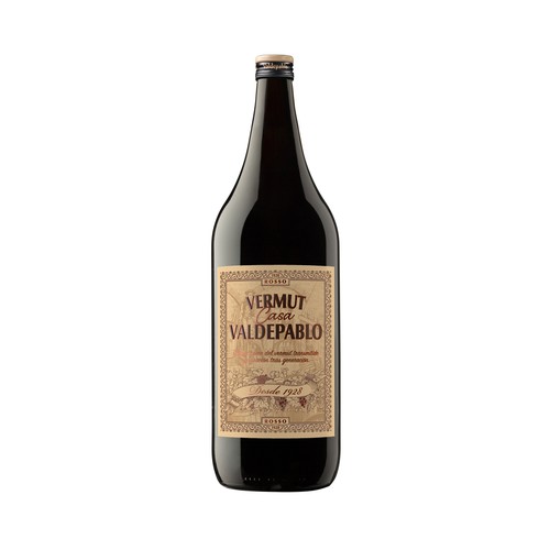 Vermouth rojo casero VALDEPABLO botella de 1.5 l.
