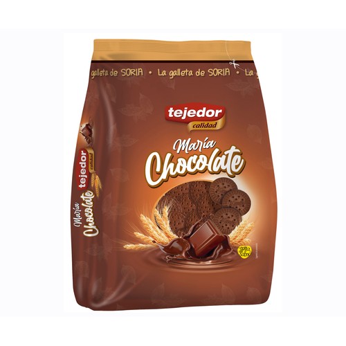 TEJEDOR  Galleta María de chocolate 300 g.