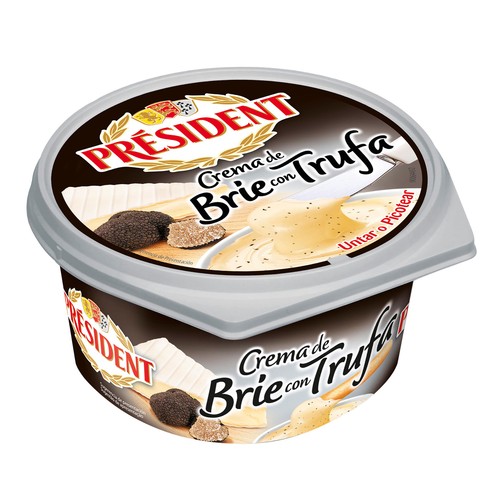 Imagen de Crema de Brie con trufa PRÉSIDENT 105 g