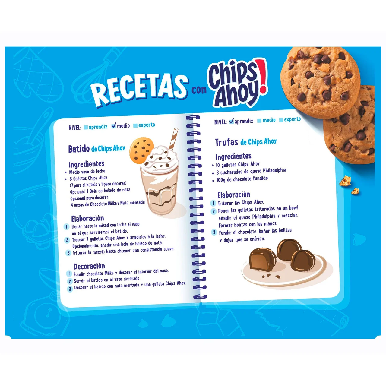 CHIPS AHOY! Galletas con pepitas de chocolate 256 g.