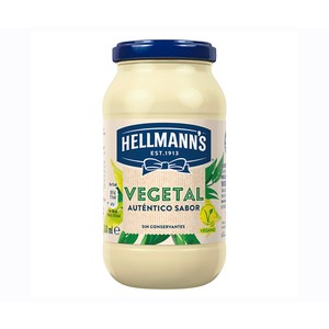 Imagen de HELLMANN'S Salsa mayonesa vegana frasco 280 ml.