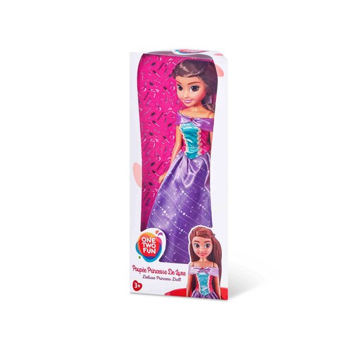 Muñecas Princesa Deluxe 49Cm ONE TWO FUN ALCAMPO
