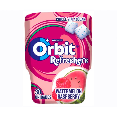 ORBIT Chicle gragea sandía y frambuesa 30 uds.67 gr.