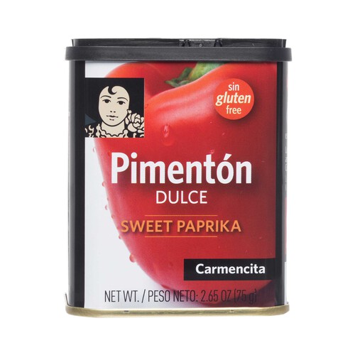 CARMENCITA Pimentón dulce CARMENCITA lata de 75 g.