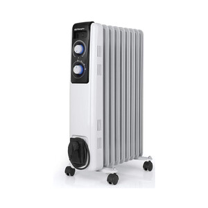 Radiador de aceite ORBEGOZO RF 2000, potencia max: 2000W, 9 elementos, termostato.