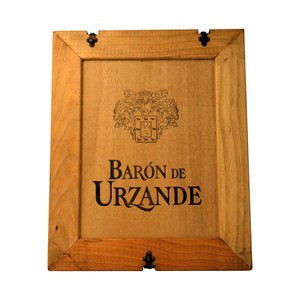 Imagen de BARON DE URZANDE  Estuche de 3 botellas de vino tinto reserva con D.O. Rioja BARÓN DE URZANDE 3 x 75 cl.