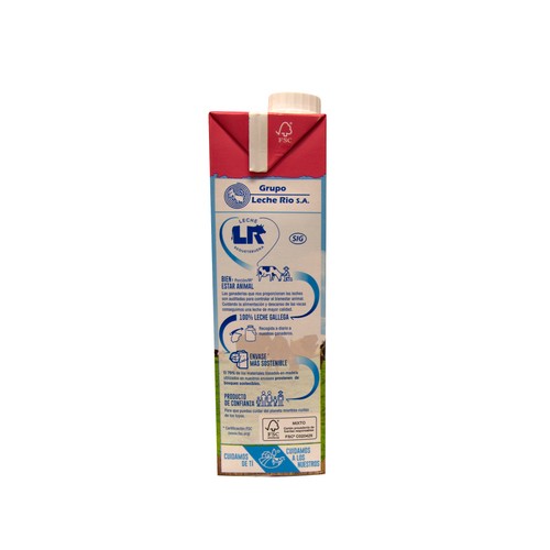 L.R. Leche desnatada 6 x 1 l.
