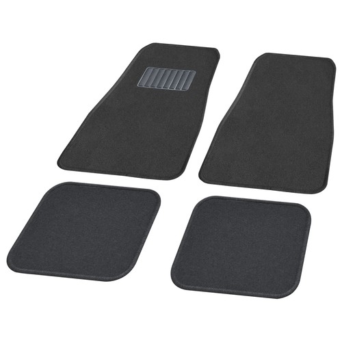 Juego de 4 alfombrillas en moqueta, PRODUCTO ECONÓMICO ALCAMPO.