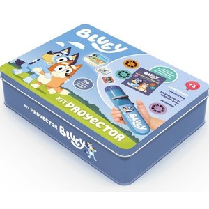 Imagen de Kit proyector con libro de cuentos BLUEY.