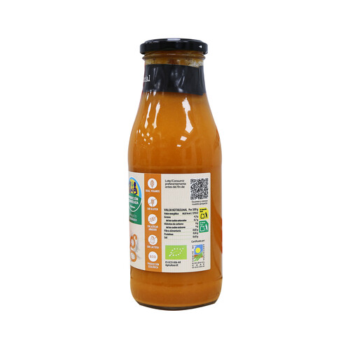 ALCAMPO CULTIVAMOS LO BUENO ECOLÓGICO  Crema de calabaza ecológica  500 ml.