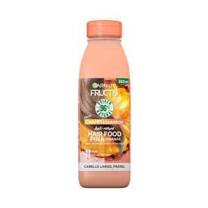 Imagen de FRUCTIS Champú anti-rotura con piña, para cabello largo y o frágil FRUCTIS Hair food de Garnier 350 ml.