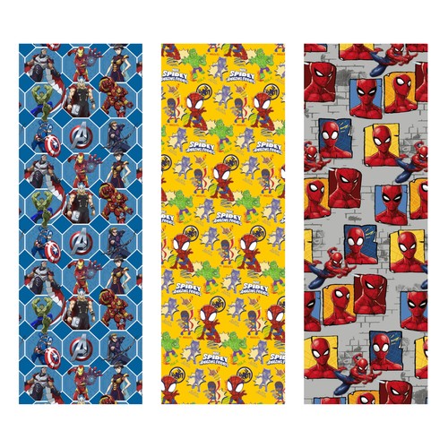 MARVEL Spider Man, papel de regalo rollo de 2 m modelos surtidos