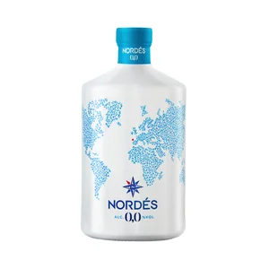 NORDÉS Bebida sin alcohol (0.0%) tipo Gin botella 70 cl.