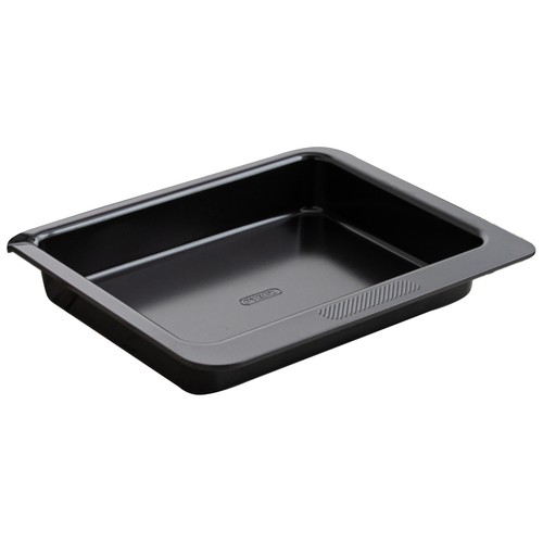 Molde rectangular metálico antiadherente, 35x26cm., PYREX.