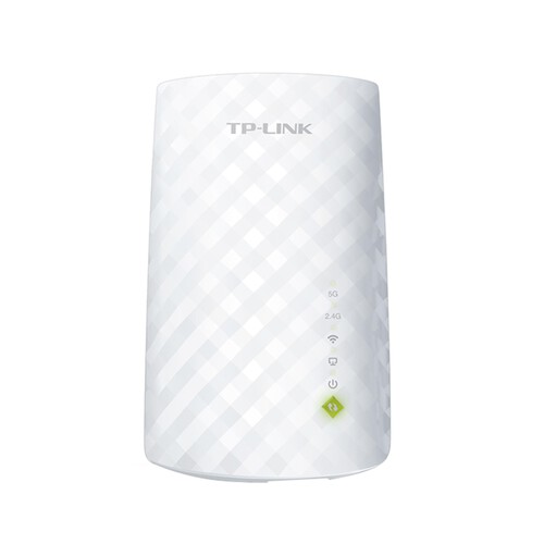 Extensor de cobertura Wi-Fi TP-LINK RE200, AC750, 750Mbps, puerto Ethernet, doble banda.