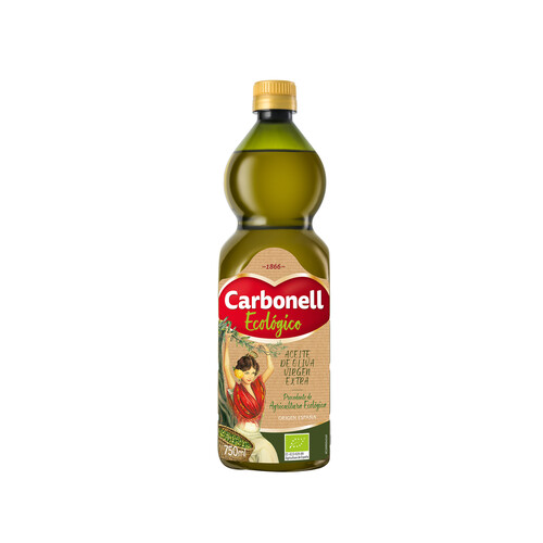 CARBONELL Aceite de oliva virgen extra ecológico CARBONELL 750 ml.