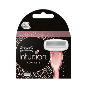Imagen de WILKINSON Intuition complete Recambio con 5 hojas para maquinillas de depliación femenina 4 uds.