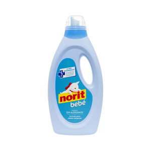 Imagen de NORIT Detergente bebe sin alérgenos para pieles sensibles o atópicas 32 lav. 1125 ml.
