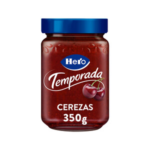 Imagen de HERO Mermelada cerezas de temporada de España HERO 350 g.