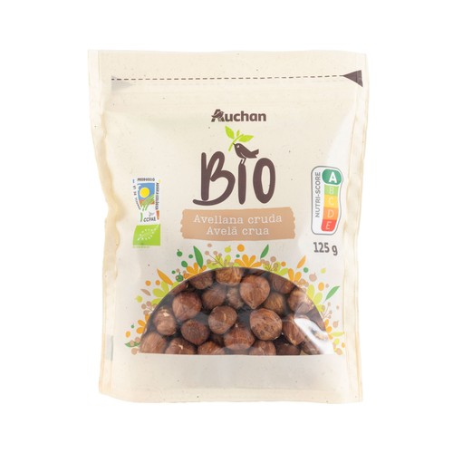 Avellanas crudas ALCAMPO ECOLÓGICO 125 g