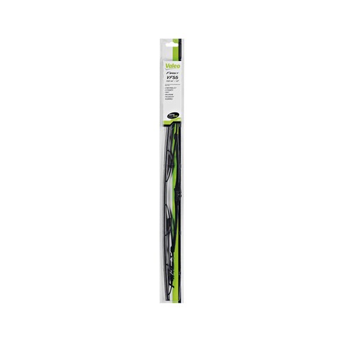 Escobilla limpiaparabrisas VALEO First VF55 575555, delantero metálica de 550mm de longitud, 22".