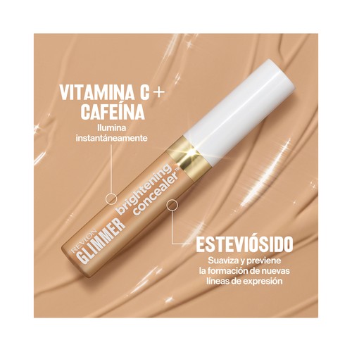 REVLON Glimmer correcting concealer tono 115 Yellow Corrector e iluminador.